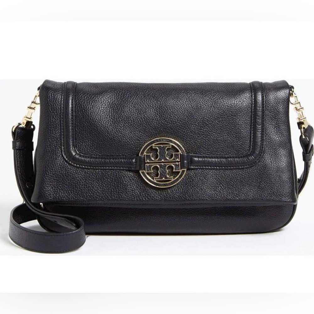 Tory Burch Large ‘Amanda’ fold over crossbody bag.